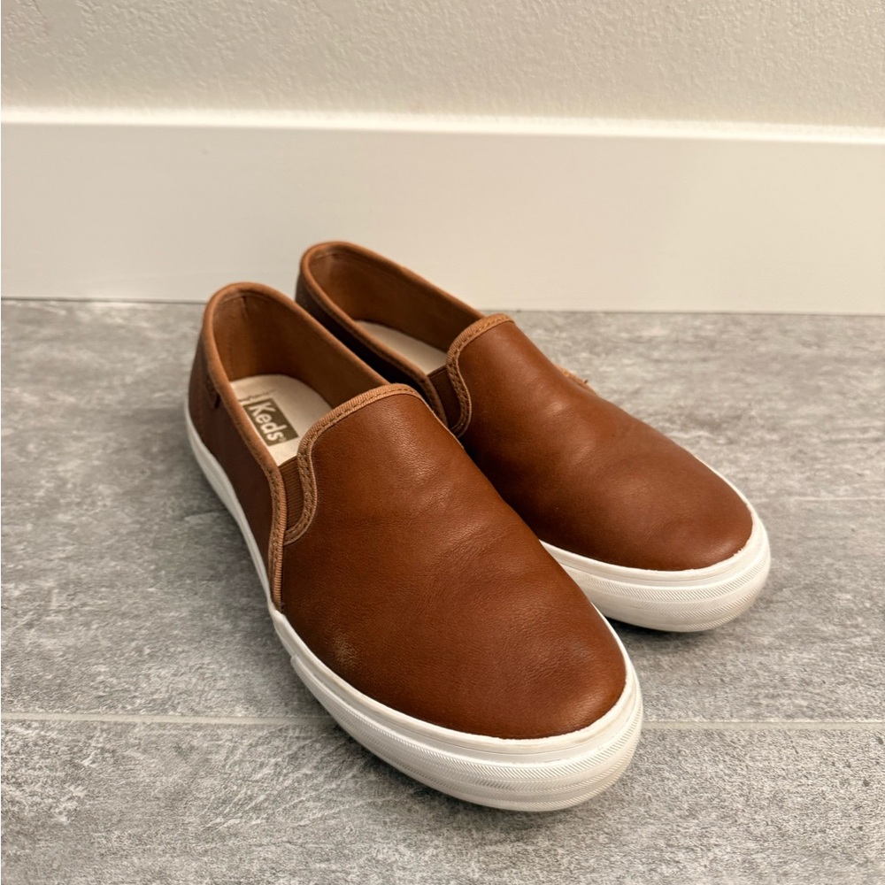 Keds Women’s Leather Double Decker Sneaker